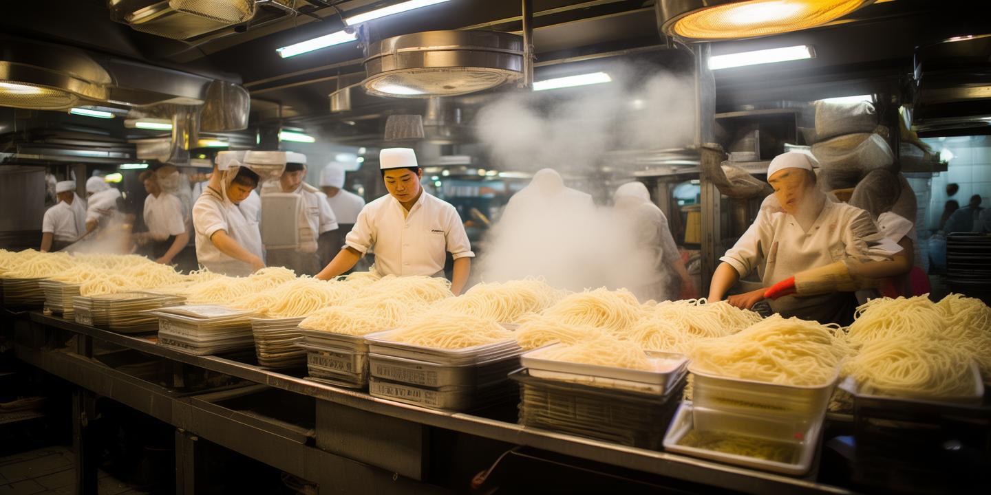 兰州牛肉面中央厨房:日均供应鲜面超800吨,全国覆盖引领面食新潮流