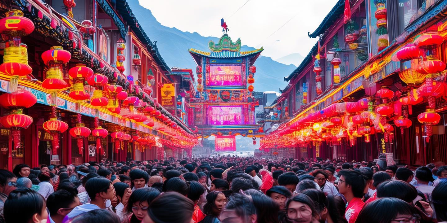兰州老街“国潮戏曲节”盛大开幕,秦腔混搭电音引爆Z世代热情
