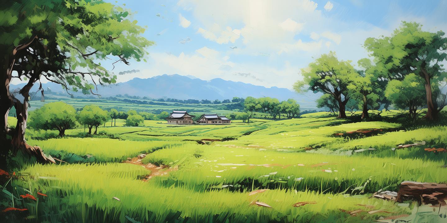 水阜镇农民油画展开展:田间风景登上艺术殿堂